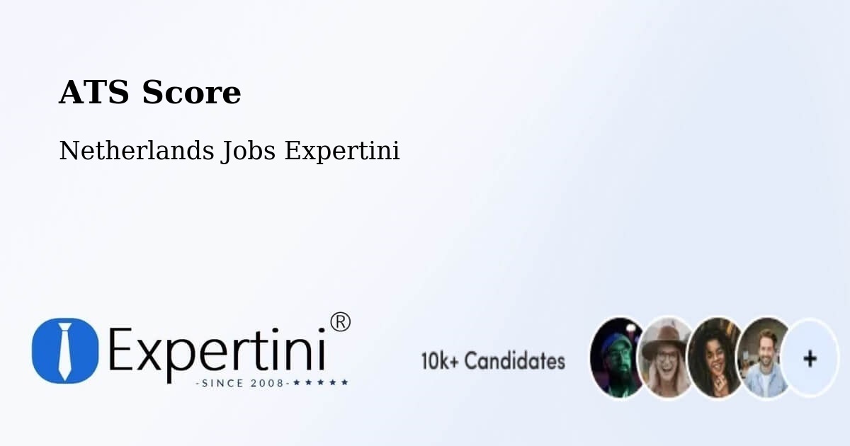 Resume ATS Score & Job Description Match Tool – Stramproy - Netherlands Jobs Expertini